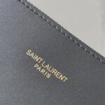 Saint Laurent Le 37 In Shiny Leather Black